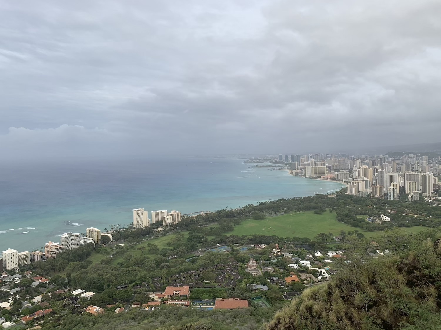 A Lazy Man and a Pregnant Woman in Oahu